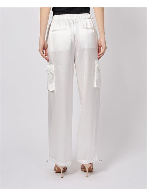 Pantalon en tissu Silvian Heach avec poches SILVIAN HEACH | GPP25355PAOFF-WHITE